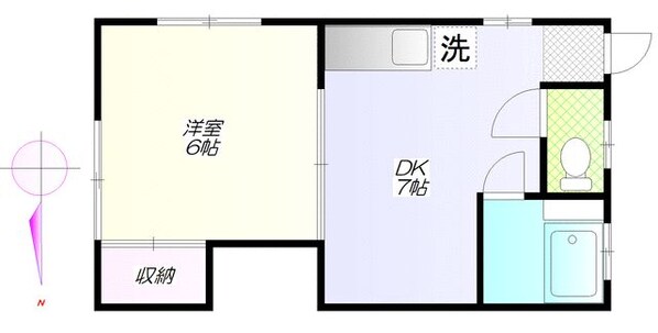 すえひろ荘の物件間取画像